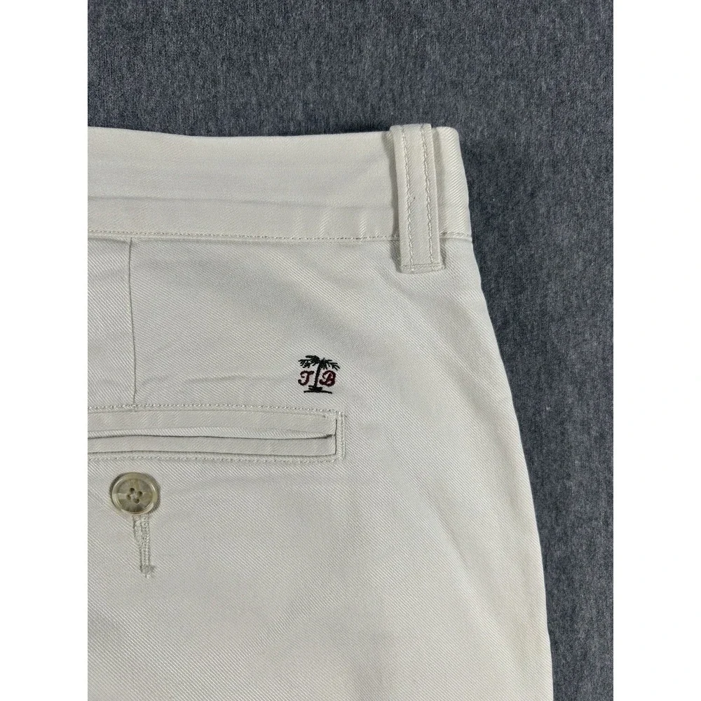 Tommy Bahama Boracay Flat‎ Front Chino Pants Khaki Beige Men's Size 38